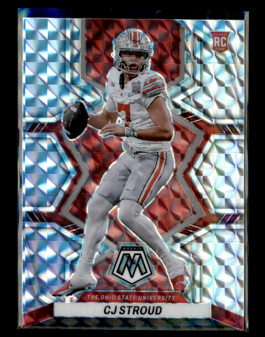 2023 Panini Mosaic Draft Picks #3 CJ C.J. Stroud RC Rookie Houston Texans