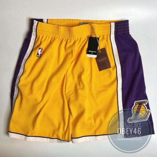 Mitchell & Ness 09-10 Los Angeles Lakers NBA Home Swingman Shorts Men's Size M