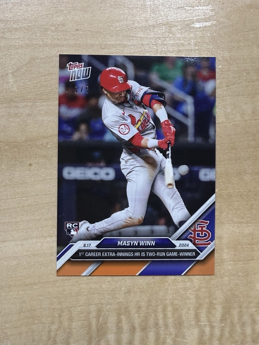 2024 MLB Topps NOW 310 MASYN WINN XBH GAME WINNER CARDINALS