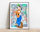Goofy - Kids Wall Digital Vector Art Poster Decor