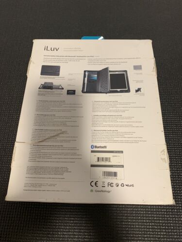 iLuv Chairman Folio Cover For iPad/iPad 2 Black w/Magnetic Closure New - Picture 2 of 2