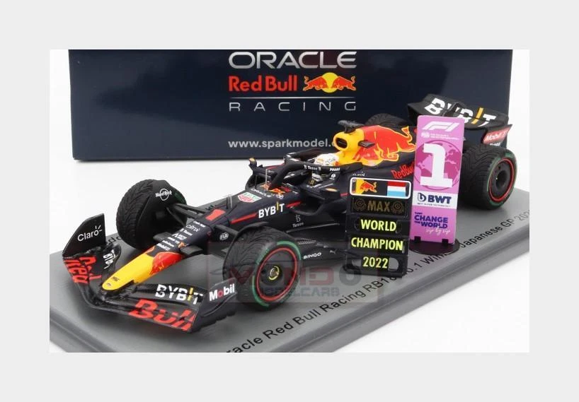 スパーク1/43 RedBull RB18 #1 2022 JapaneseGP-
