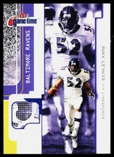2001 Fleer Game Time #5 Ray Lewis