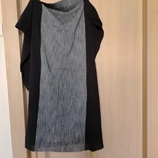 Black and Blue Yarn Dyed Woven Cotton Kaftan Fabric By the Yard