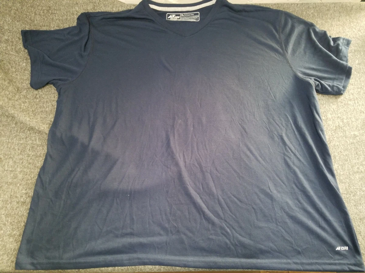 Athletech AT Dri Shirt Blue 3XL V Neck
