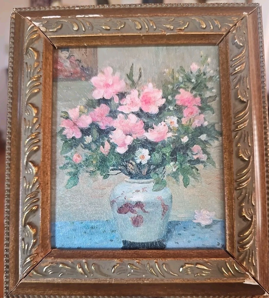 マルセルディフ Marcel Dyf シャクヤクとバラ 額縁 インテリア マルセルディフ Marcel Dyf シャクヤクとバラ 額縁 インテリア