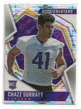 2021 Panini Rookies & Stars Chazz Surratt Pulsar Prizm Parallel Rookie Card. rookie card picture