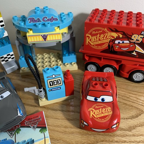 Lego Duplo #10857 Piston #10846 Flo’s Cafe Disney Pixar Cars McQueen INCOMPLETE - Picture 3 of 18