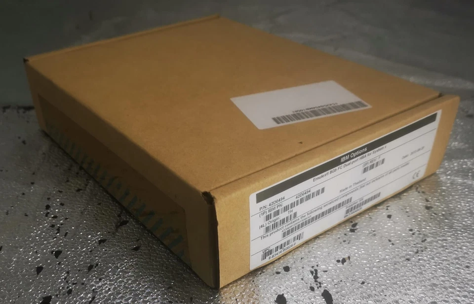 IBM Emulex 8Gb FC Dual-Port HBA 42D0494 *Factory Sealed Retail* - Image 2 of 4