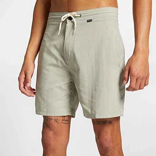 Short De Marche Hurley Homme - Vert Canard, Taille 36, Style Chino - Neuf