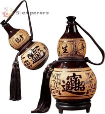 Natural Wine Gourd Outdoor Portable Water Bottle Water Wine Medicine Gourd