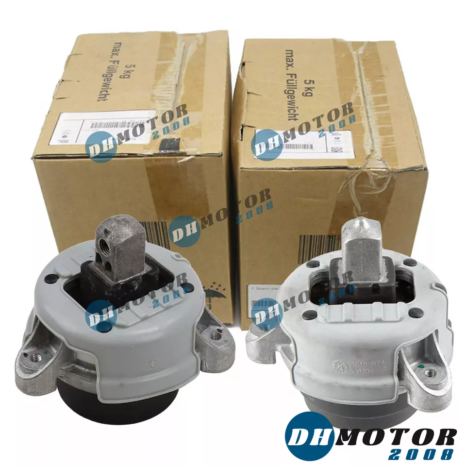 GENUINO 2 PIEZAS MONTAJE MOTOR IZQUIERDO Y DERECHO PARA BMW 740i 2010-2012, 740Li 3.0L GAS Foto 4 de 4