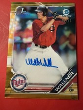 2019 1st Bowman Matt Wallner GOLD  Auto /50 Twins