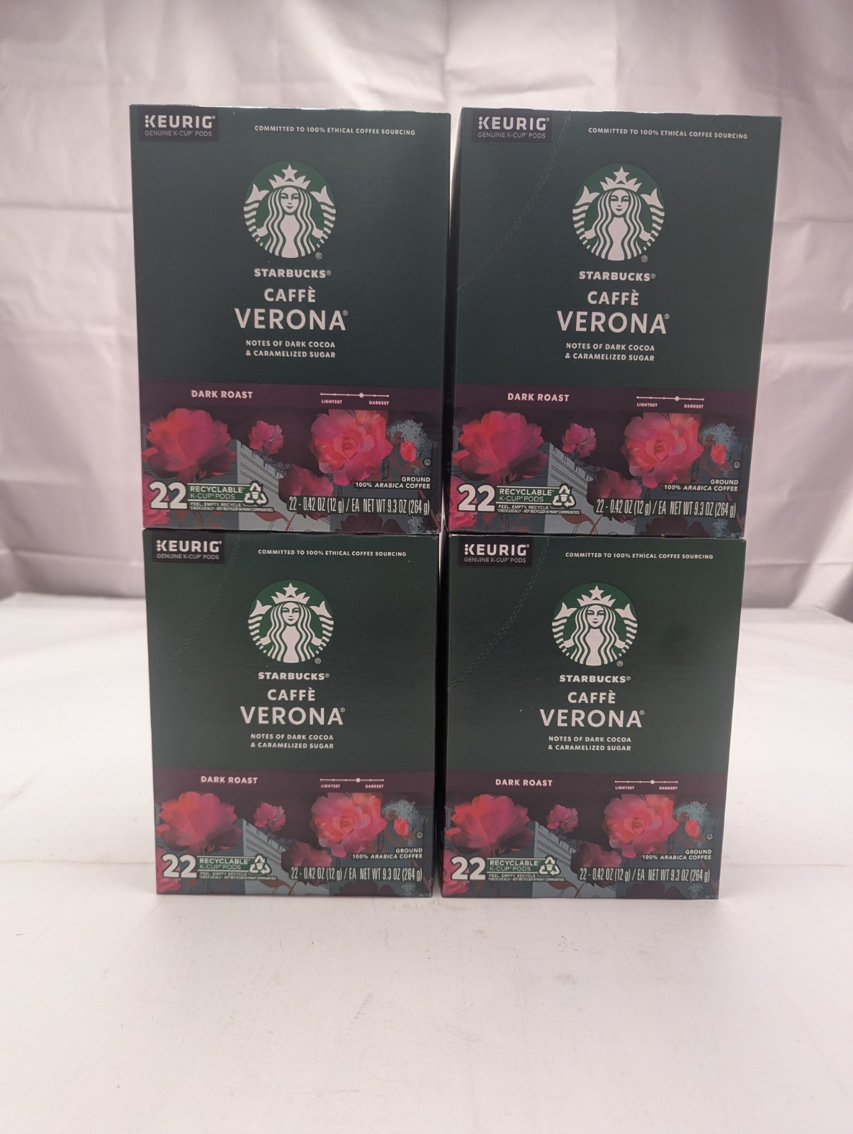 ***FEB 2026*** Starbucks Caffe Verona 88 K-cups, 100%  Arabi
