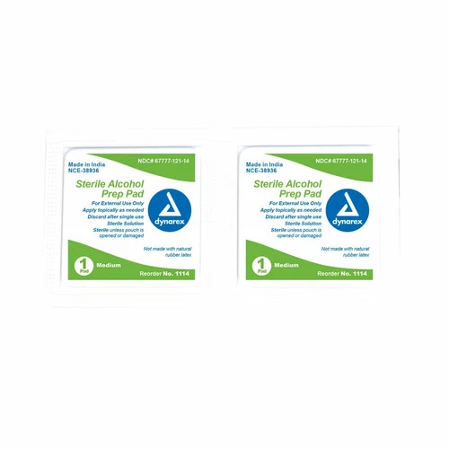 Alcohol Prep Pads Medium