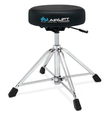 DWCP9100AL Heavy Duty 9000 Series Air Lift Drum Throne With Round Seat Top