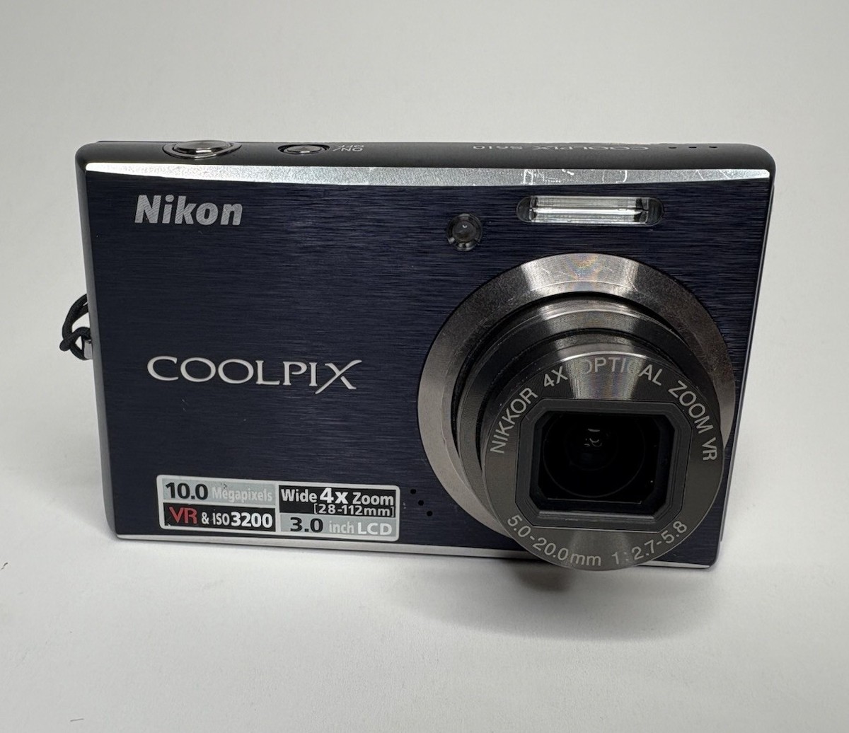 Nikon COOLPIX S610 オーシャンブラック 新品バッテリー付 良品 Nikon ニコン COOLPIX S610 コンパクトデジタルカメラ