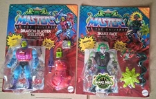 Masters of the Universe Origins Dragon Blaster Skeletor & Snake Face Lot 2