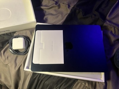 Apple MacBook Air M2 13.6'' Laptop 256GB SSD, 16GB RAM, Midnight Black
