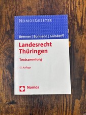 Brenner/Burmann/Gülsdorff   Landesrecht Thü...