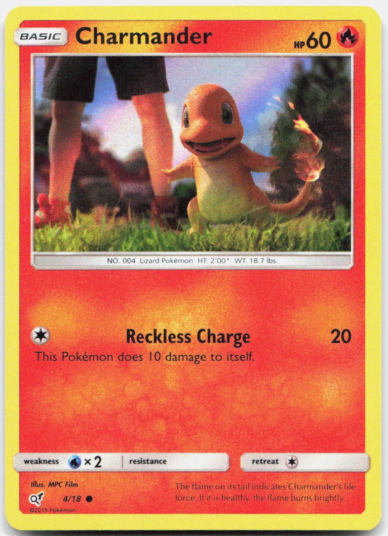 Charmander (Holo Common) DEP 4/18 Holo