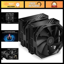Dual-Tower CPU Cooler 300W TDP, 163mm Height, High Performance Cooling Solution