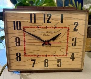 Vintage Ge Telechron Clock | eBay