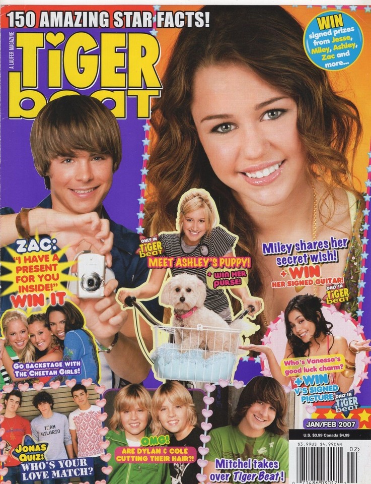 Sprouse Bros Cole Dylan pinup Miley Cyrus Zac Efron Mitchel Musso