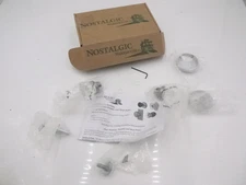 Nostalgic Warehouse Vintage Crystal Knob Nickel CLACRY_DP_NK