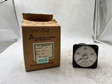 Allis-Chalmers A4A119 AC Ammeter 5A 60Hz Switchboard Panel Meter 0-800 Amp