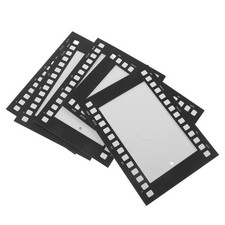 5 Pcs Paper Picture Frames with Stand Movie Film Strip for Photos