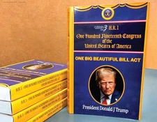 The One Big Beautiful Bill Act Commemorative Book