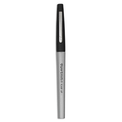 Paper Mate Flair Porous Point Stick Free-Flowing Liquid Pen Black Ink Ultra Fine
