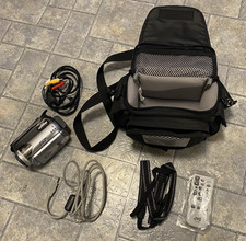 JVC Everio GZ-MG21U Hand Disk Camcorder Case Charger AV Cables Doesn  t Turn On