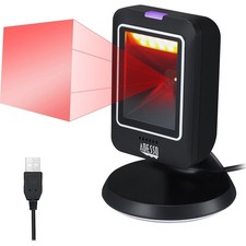 Adesso Omnidirectional 2D Desktop Barcode Scanner in Black - NUSCAN2800U