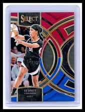 2024 Panini Select WNBA #148 Sydney Colson Red and Blue Prizms #/399