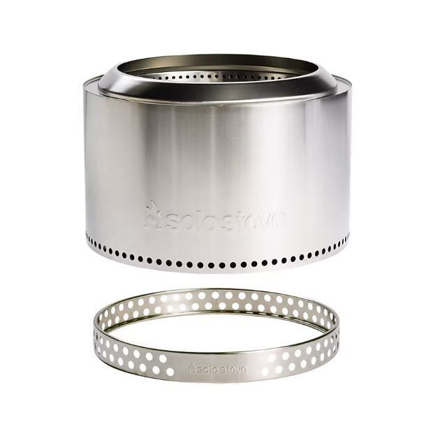 HOT DEAL-Solo Stove 27-in W Stainless steel Round Portable W