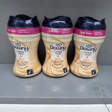 3 Bottles Downy Softening Booster Beads - Comfy Cozy Toasted Vanilla 5.9 oz Each