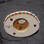 Fitz & Floyd Kringle musical figurine Santa Claus decorating Christmas tree — photo 5