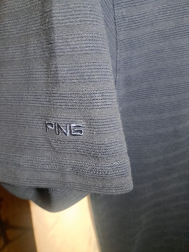2 Ping Golf Polo Shirts Blue Suwanne American/Red (Large Shirts Collar) See Pics - Picture 22 of 22
