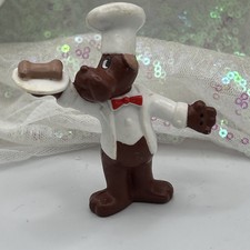 Vintage Pound Puppy Baker Chef Toy Figure 1986 Tonka