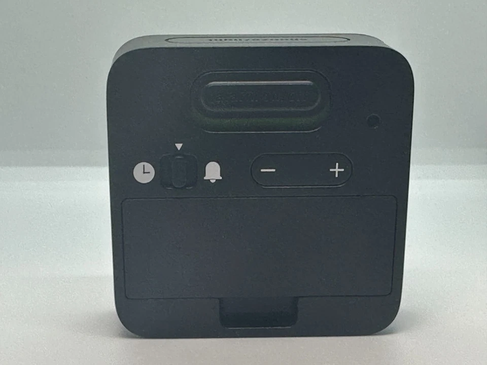 BRAUN BC08B DIGITAL TRAVEL ALARM CLOCK BLACK LCD SNOOZE BACKLIGHT - Image 3 of 4