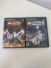 LEGO Star Wars 1 And 2: The Video Game Sony PlayStation 2 PS2 CIB