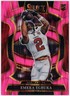 2025 Panini Select Emeka Egbuka Pink Shock Prizm #37 Concourse RC Buccaneers