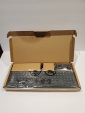 HP OEM Wired USB Keyboard  Mouse Combo - New Sealed - Black 928923-001 