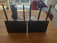 Pair of ASUS DSL-AC68U Routers Spares or Repair