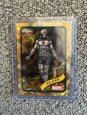 2025 Topps Chrome Marvel Sapphire #84 KA-ZAR Gold Refractor 12 /50
