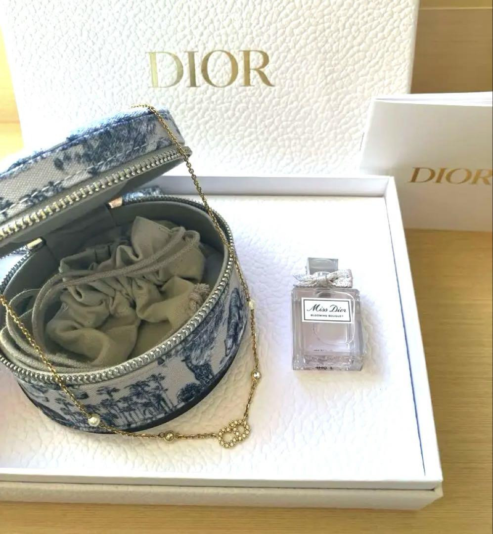 Christian Dior Clair D Lune Necklace Crystal Resin Pearl Metal