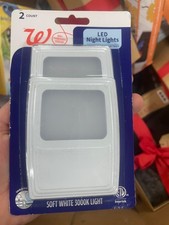 Led Night Lights 2 pk Soft White 3000k Light Brand New