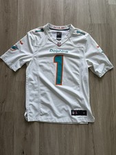Nike Miami Dolphins Tagovailoa #1 NFL On Field Jersey White Size S